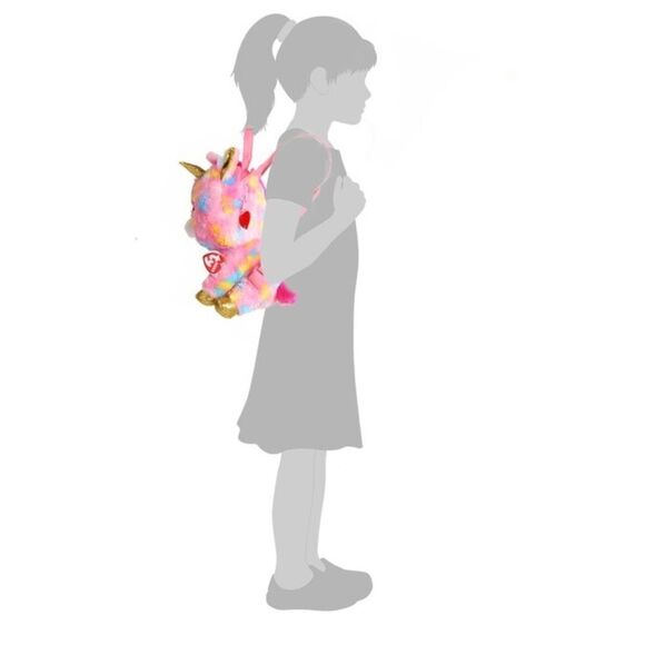 TY Fantasia Multicolor Unicorn Backpack - Picture 9 of 10